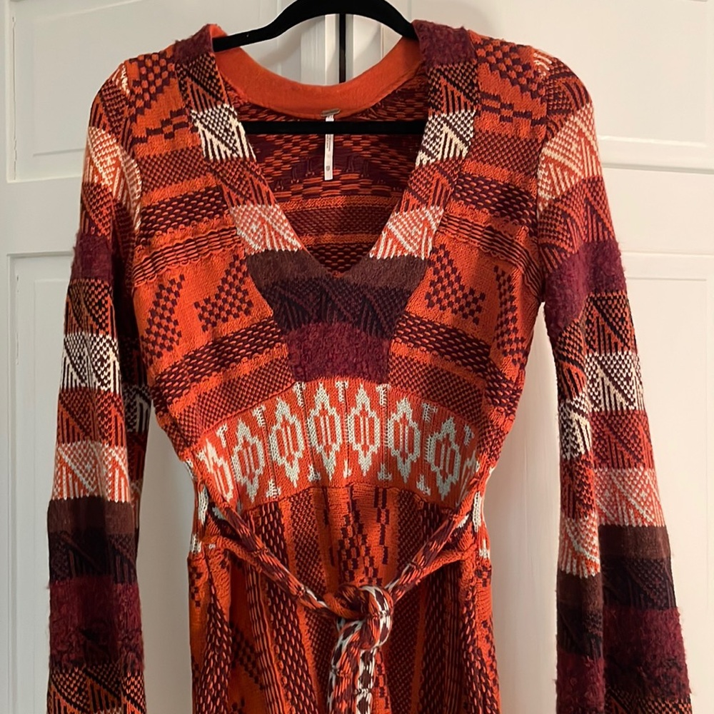 Free people mini knit dresss